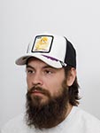 Бейсболка GOORIN BROTHERS арт. 101-1282 (белый / фиолетовый)